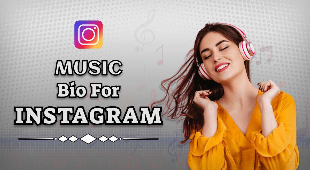 music bio for instagram